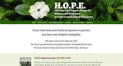 Desktop Screenshot of hopesnj.org